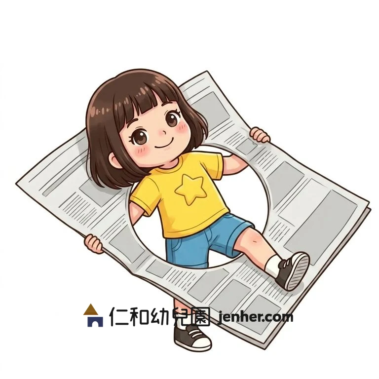 アクティビティ 6-39: 全身新聞紙くぐり輪くぐり